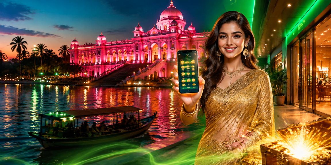 ঢাকায় মোবাইল ক্যাসিনো অ্যাপ ব্যবহার করছেন একজন ব্যবহারকারী